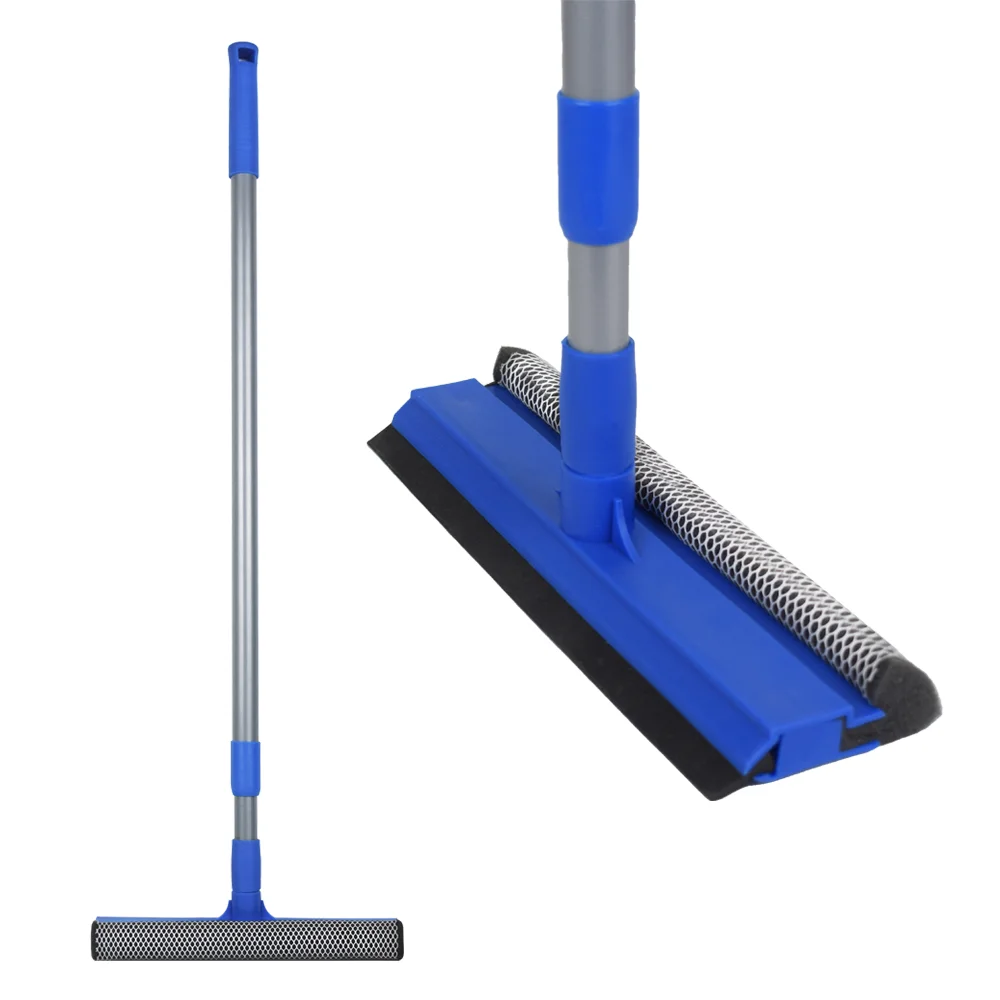 Окномойка Мамонтенок Чистолюб 25 см х 120 см, ручка телескоп 